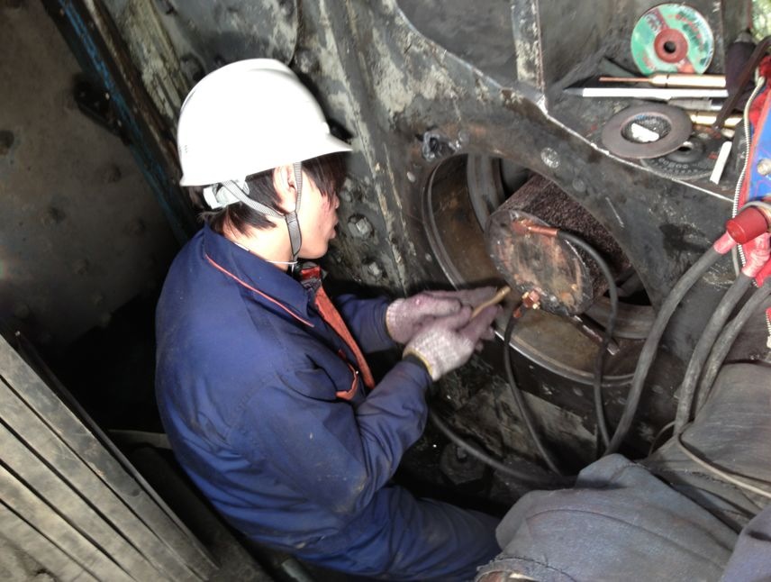 減速機(jī)軸承孔在線維修
